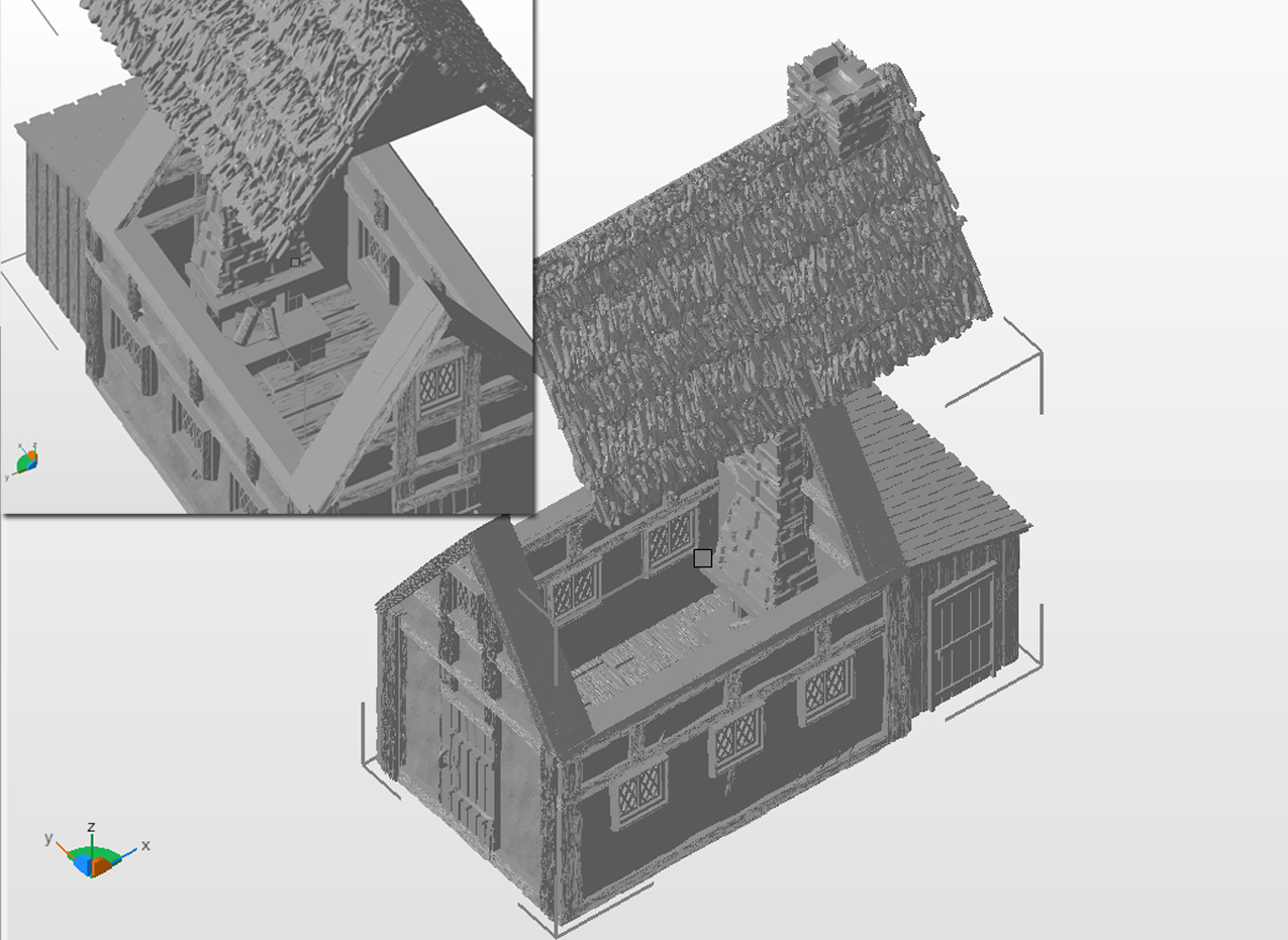 [Kickstarter] 3D printable modular castle/fortress and forts for Wargames / Tabletop  Previewbuilding