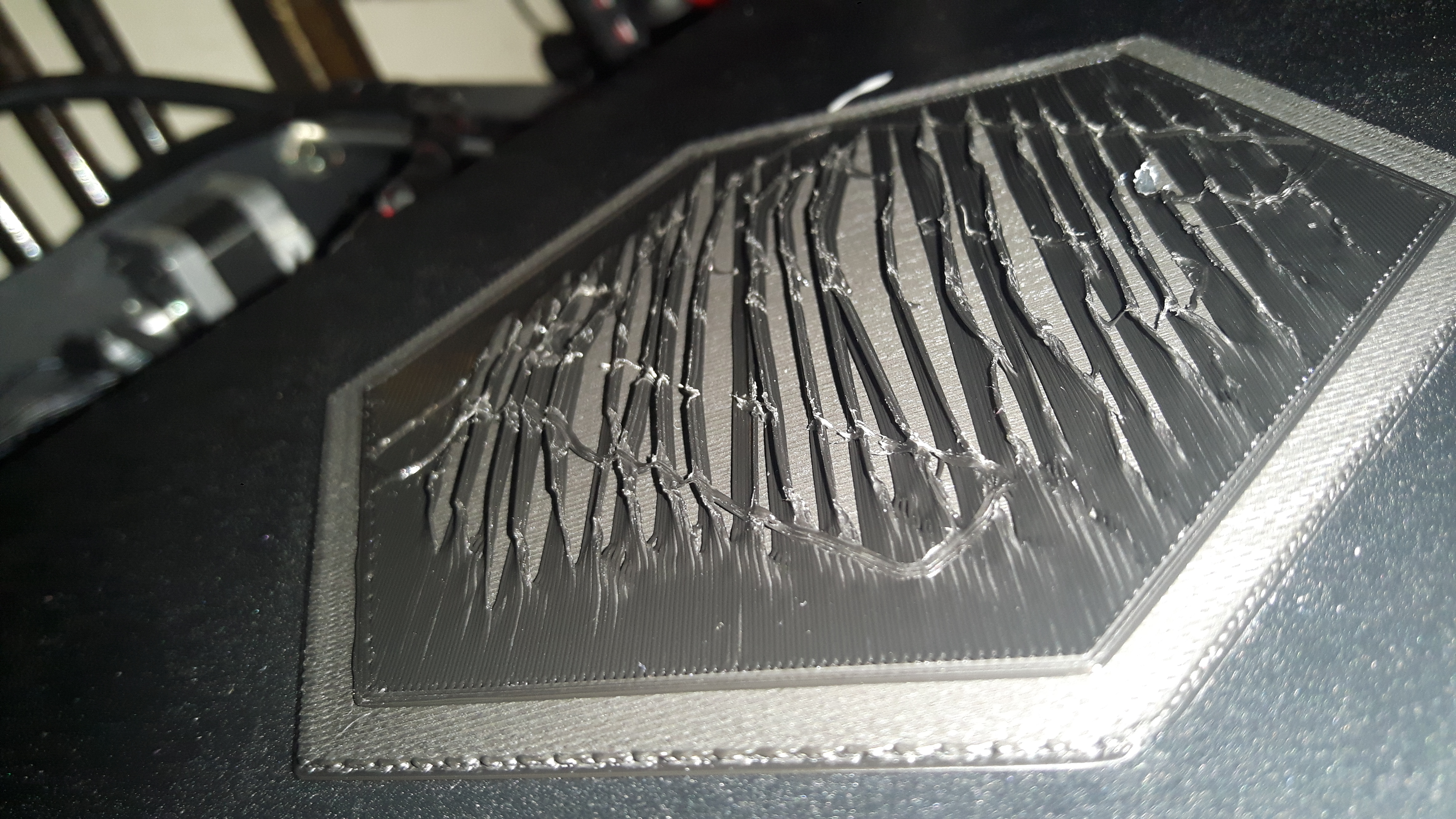 First layer not adhering to raft - can anyone help? - 3D Printing